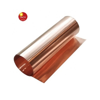 10 Micron to 100 Micron C1100 ETP TU1 Pure Copper Strip Rolled Tape Foil for PCB