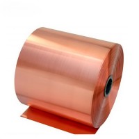 Red Copper C1100 thickness 0.018mm copper roll in stock