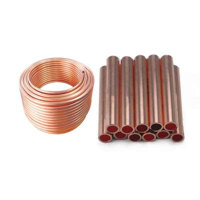 AC Straight 0.026 inch Refrigeration Copper Pipe / Tube / Capillary