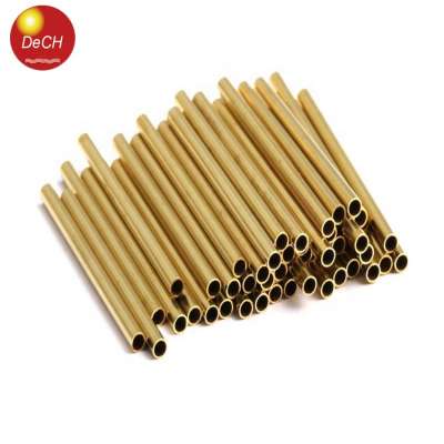 Customized Seamless Polished Capillary Flexible Brass Hollow Round Tube Pipe