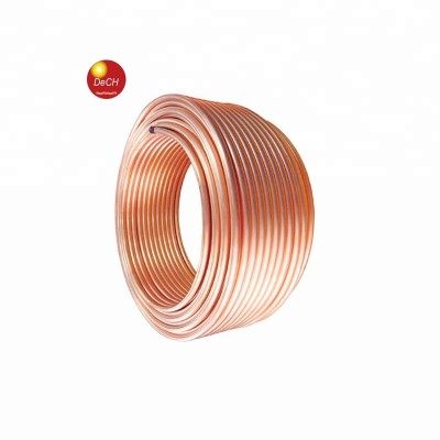 1" x 1" Pancake pure copper coil pipe for air condition and refrigerator